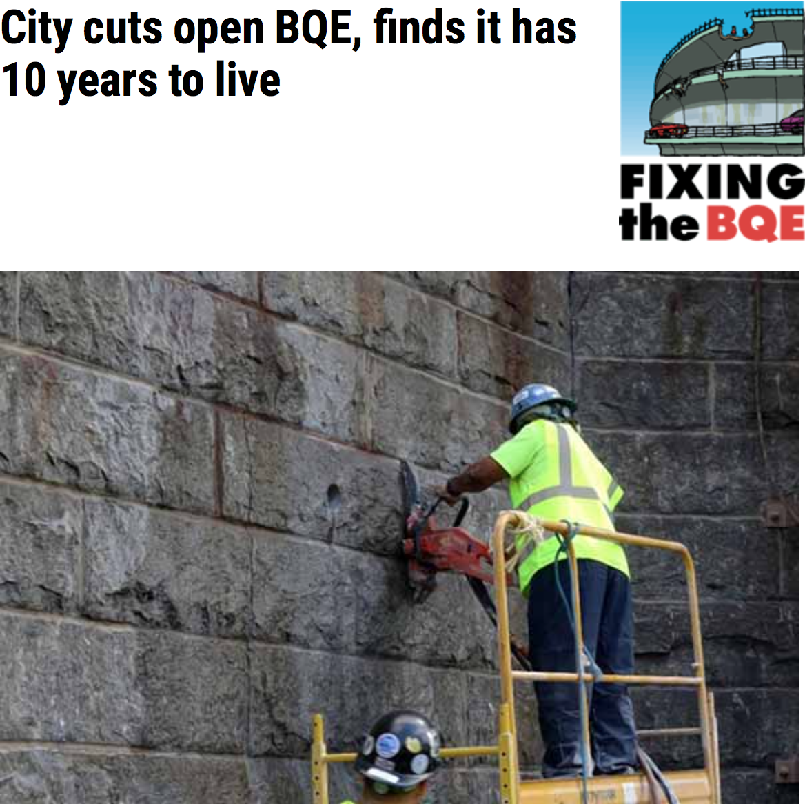 Eastern Cutting Local Press Coverage, Brooklyn Newspaper